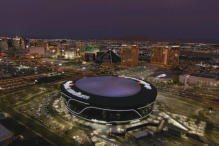 Allegiant Stadium in Las Vegas